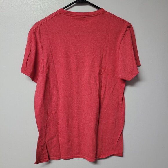 Coca Cola Tee ShirtRed Faded Mens Medium Enjoy Logo Pop Soda Halloween Costume - Picture 2 of 6